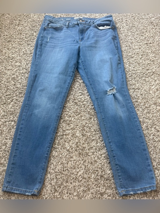 Sonoma Denim - Women's Sonoma Skinny Jeans Size 14 14R Medium Wash